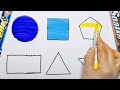 🖍️ 2d shape drawing made easy ✨ learn colors u0026 shapes for kids 🎨 shape drawing for kids 12