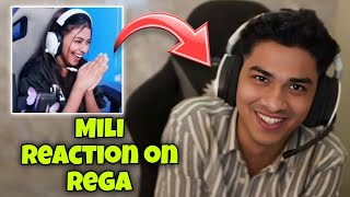 Mili Reaction on Rega ✅