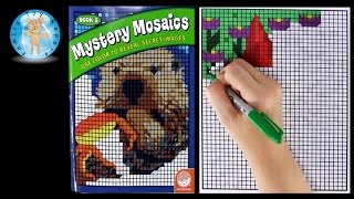 Mindware Mystery Mosaics Book Number 5 Coloring Book Review - Family Toy Report