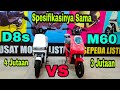 Sepeda Listrik Uwinfly D8s Vs M60