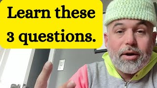 Learn these 3 Questions and Speak Any Language