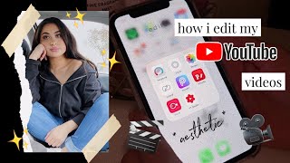 HOW I EDIT / RECORD VIDEOS ON MY iPHONE || aesthetic YouTube videos