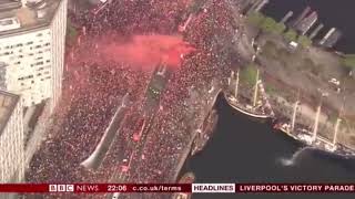 BBC News Report - Liverpool Champions League Parade 2019