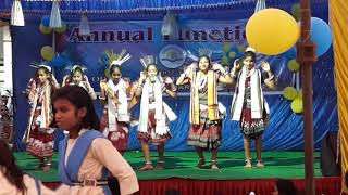 Dalkhai dance, folk song of western Odisha// performed by students of OAV Gaisilat//