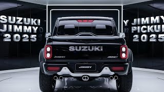 Explore the New 2025 Suzuki Jimny Pickup: Built for Adventure\