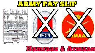 ARMY PAY SLIP DOWNLOAD #indianArmy