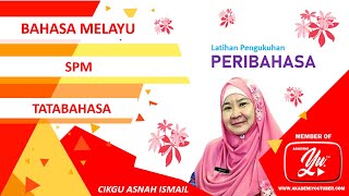 Latihan pengukuhan PERIBAHASA