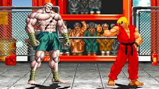 Evil Sagat Vs. Ken Burn - Wanes Strike