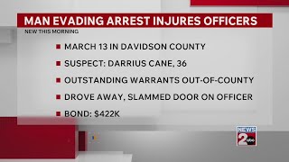 Man evading arrest injures Nashville officers