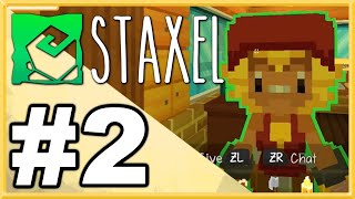 Staxel WALKTHROUGH PLAYTHROUGH LET'S PLAY GAMEPLAY - Part 2