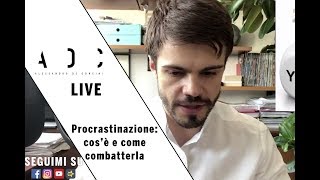 Come superare la procrastinazione?