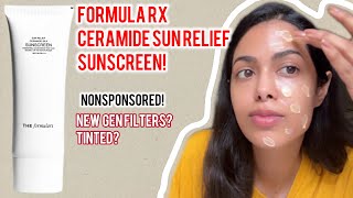 FORMULA RX CERAMIDE TINTED SUNSCREEN REVIEW! NEW GEN FILTERS! Nonsponsored HONEST!