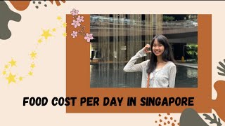 How much I spend per day in Singapore 🇸🇬 #Singapore #livingexpenses