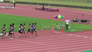 第3回日田市記録会（2022 7 17）男子1500m（佐伯、宇佐、濱田、古城、田島、山本、大蔵、河上、安陪絢吾、高橋、阿南、藤澤、仲、鬼塚）