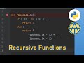 Recursive Functions | Python Tutorial #14