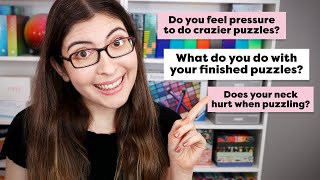 What do I do with all of my finished puzzles?? (answering more of your questions!)