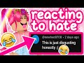 RESPONDING TO HATE VIDEOS *CXKIOS EXPOSED/RUDE DRAMA* (ROBLOX NEWS/RANT)