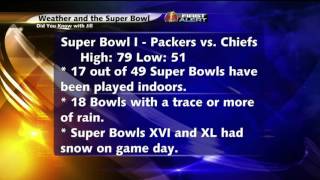 Did You Know With Jill: Weather and the Super Bowl