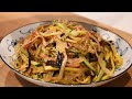 glass noodle salad 【harusame salad】japanese recipe