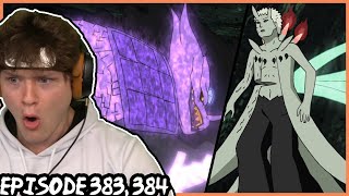 NARUTO AND SASUKE VS OBITO! Naruto Shippuden REACTION: Episode 383, 384