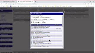 SQTR Worksheet Training Entry Approval