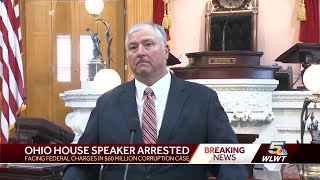 Ohio House Speaker, 4 others arrested in connection to a $60 million bribery case