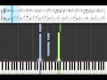 Bach/Gounod | Ave Maria | Piano Tutorial with Sheet Music Notes | Half Speed