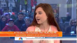 Rejected high school senior: Colleges lied to me
