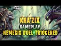 WILD RIFT KHA'ZIX - AGAINST RENGAR NEMESIS DUEL TRIGGERED LET'S SEE WHO WIN