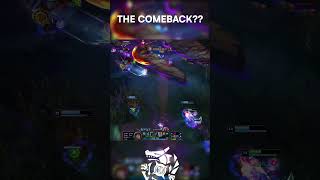 THE COMEBACK??? #shorts #leagueoflegends #gaming #leaguefunnymoments #outplay