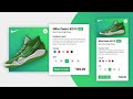 Animated and Responsive Product Card  Design | Ecommerce card using Html and CSS and JavaScript ❤️