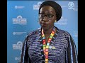 Fatoumatta Njai - Member of the National Assembly of the Gambia - II Global Parliamentary Summit