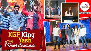 Rocking Star Yash at Dear Comrade Musical Event with Vijay Devarakonda & Rashmika Mandanna | Yash