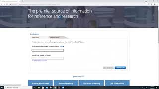 Using the Job Search Function on Data Axel Reference Solutions