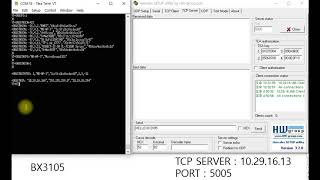 BX3105 WIFI STATION MODE 설정 및 TCP 통신