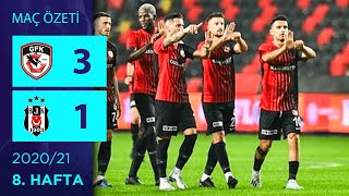 ÖZET: Gaziantep FK 3-1 Beşiktaş | 8. Hafta - 2020/21