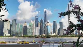 上海北外灘夏日風光 Shanghai North Bund summer Scenery