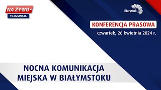 Nocna komunikacja miejska w Białymstoku