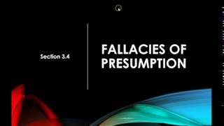 LCT: Fallacies of Presumption