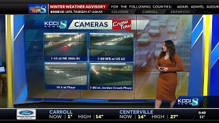 Tuesday morning traffic update ahead of winter storm