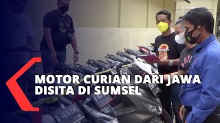 Motor Curian dari Jawa Disita di Sumsel