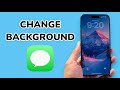 iOS 26: How To Change Message Background