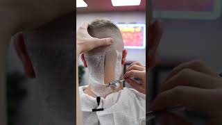 🔮ASMR Oddly Satisfying 🇬🇧 London Barber 💈 Shaving Neck After Haircut 🪒