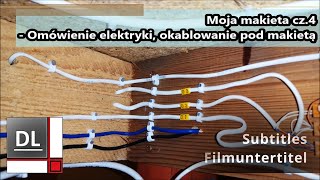 Electricity overview, wiring under the layout - My layout part 4 #H0Layout #Piko #H0