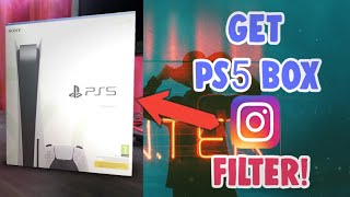 How To Get PS5 Box Filter On Instagram | how to do PS5 Box Ar Camera Filter Effect