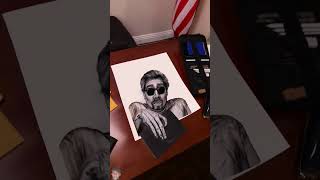 Police folded the #sketch #art #drawing #youtuber #viralvideo