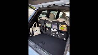 Maximize Your Car Space: The Ultimate Backseat Organizer #carorganization #clutterfree