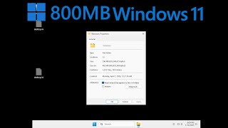 800MB Windows 11