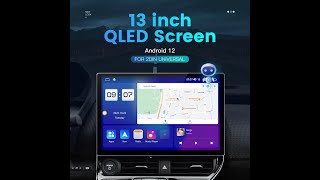 FYT 13 inch QLED Screen Android 12 M700S built-in 360 panoramic chip AI voice function