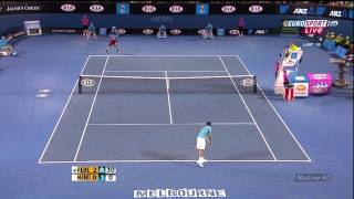 Federer vs Hewitt Australian Open 2010 highlights HD